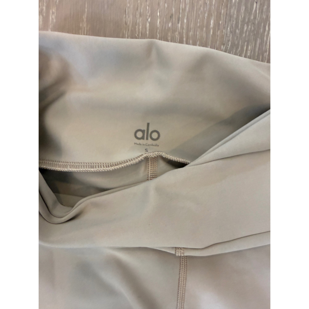 Alo Yoga High-Waist Leggings Size S Beige - Picture 2 of 3